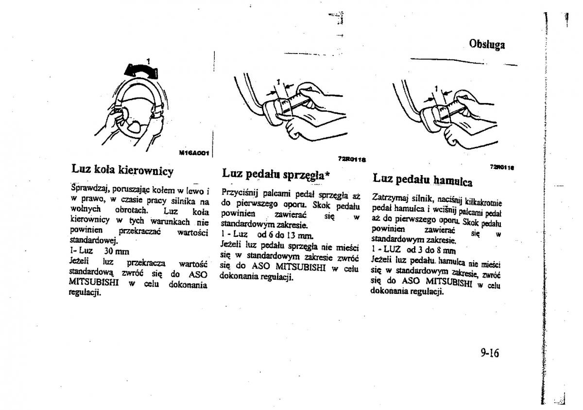 Mitsubishi Galant VIII 8 instrukcja obslugi / page 186