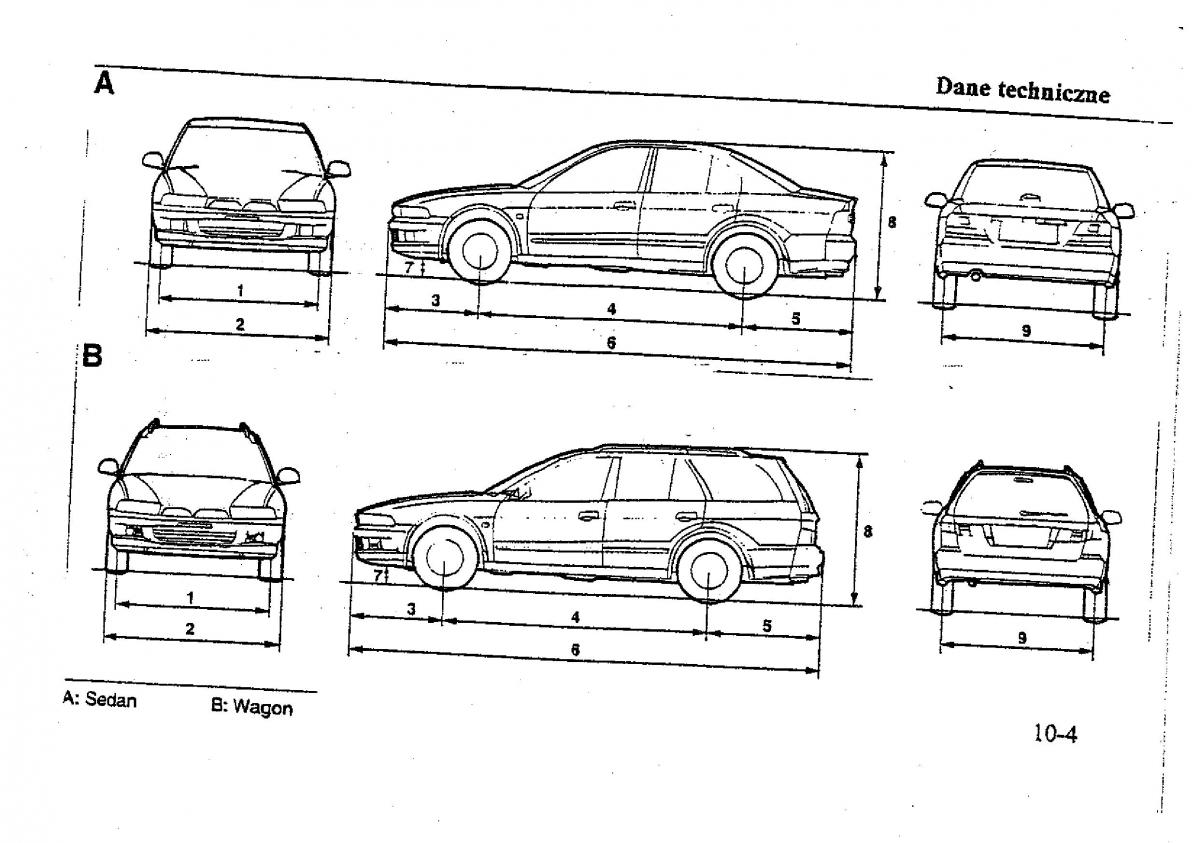 Mitsubishi Galant VIII 8 instrukcja obslugi / page 191