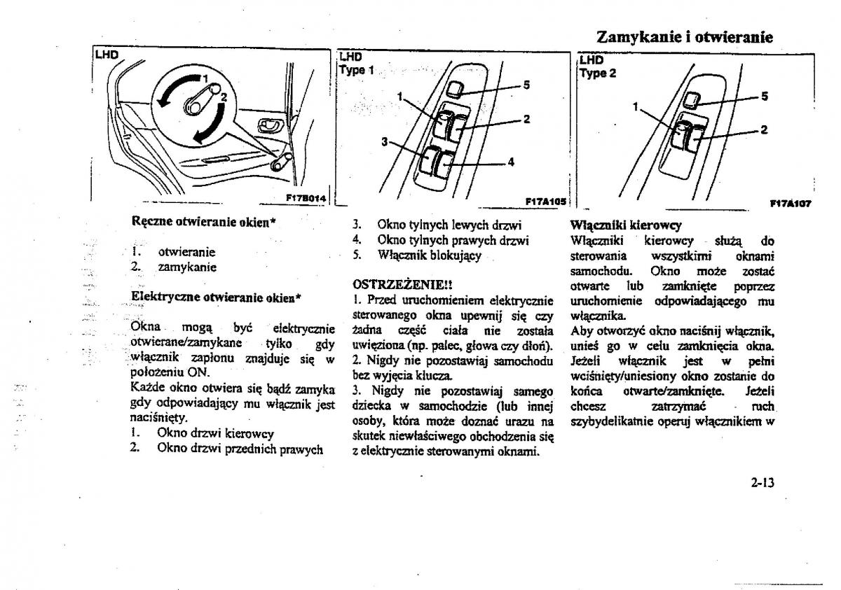 Mitsubishi Galant VIII 8 instrukcja obslugi / page 25