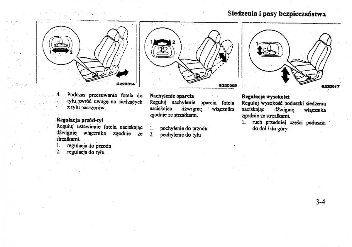 Mitsubishi Galant VIII 8 instrukcja obslugi / page 33