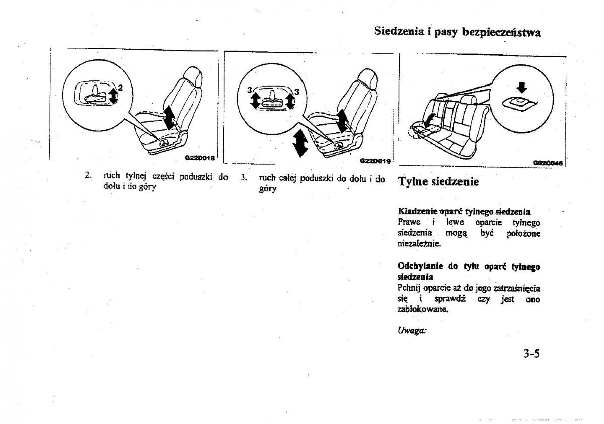 Mitsubishi Galant VIII 8 instrukcja obslugi / page 34