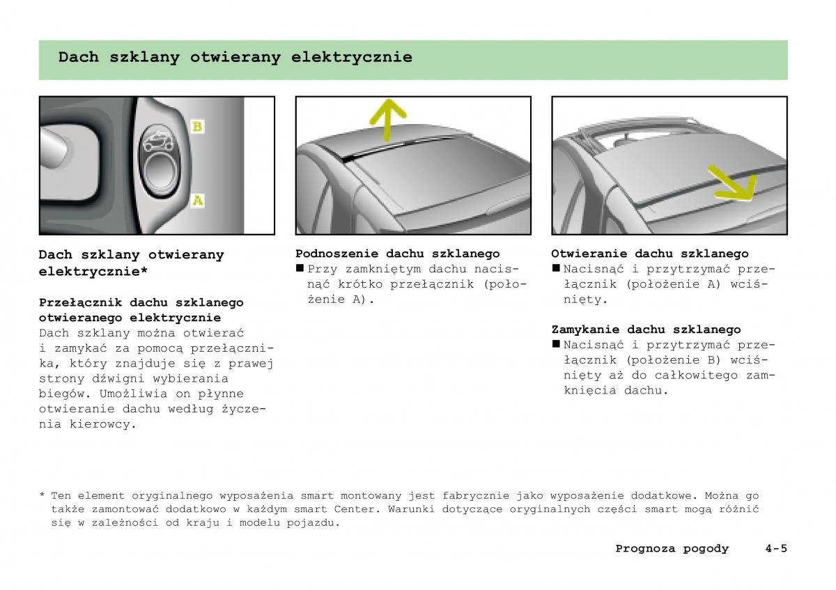 Smart Fortwo I 1 City instrukcja obslugi / page 82