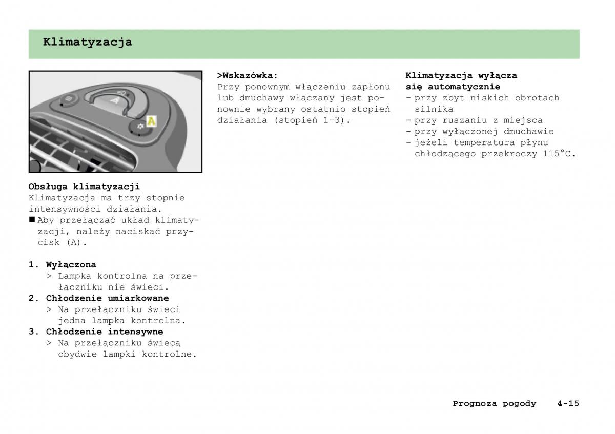 manual Smart Fortwo Smart Fortwo I 1 City instrukcja / page 92