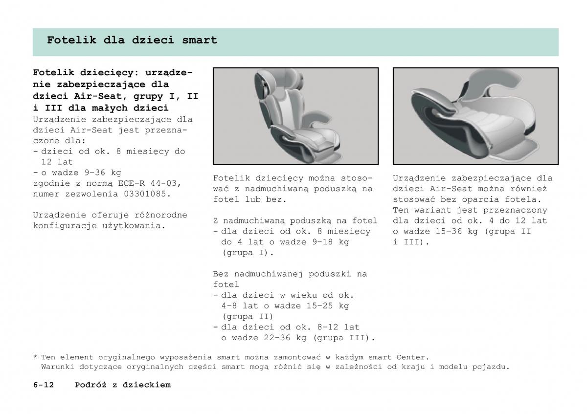 manual Smart Fortwo Smart Fortwo I 1 City instrukcja / page 131