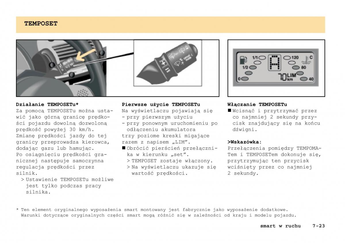 manual Smart Fortwo Smart Fortwo I 1 City instrukcja / page 156