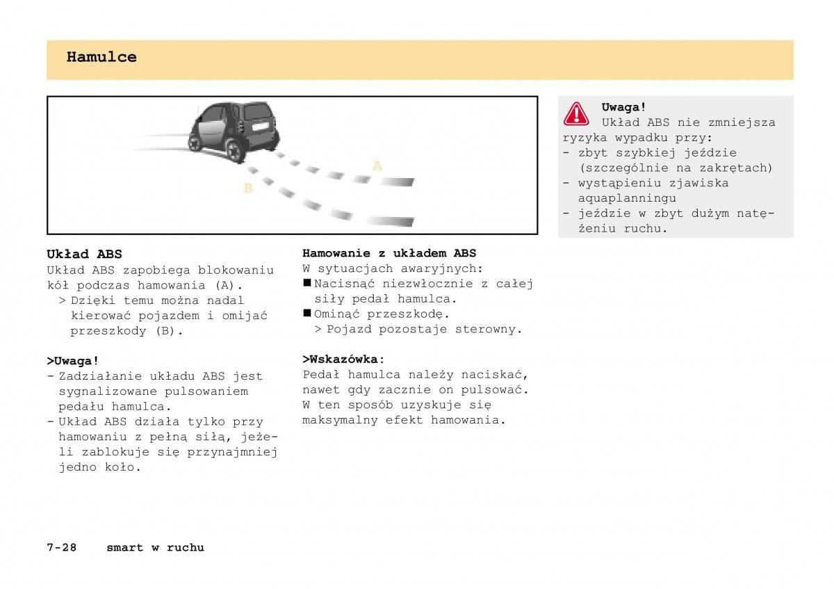 manual Smart Fortwo Smart Fortwo I 1 City instrukcja / page 161