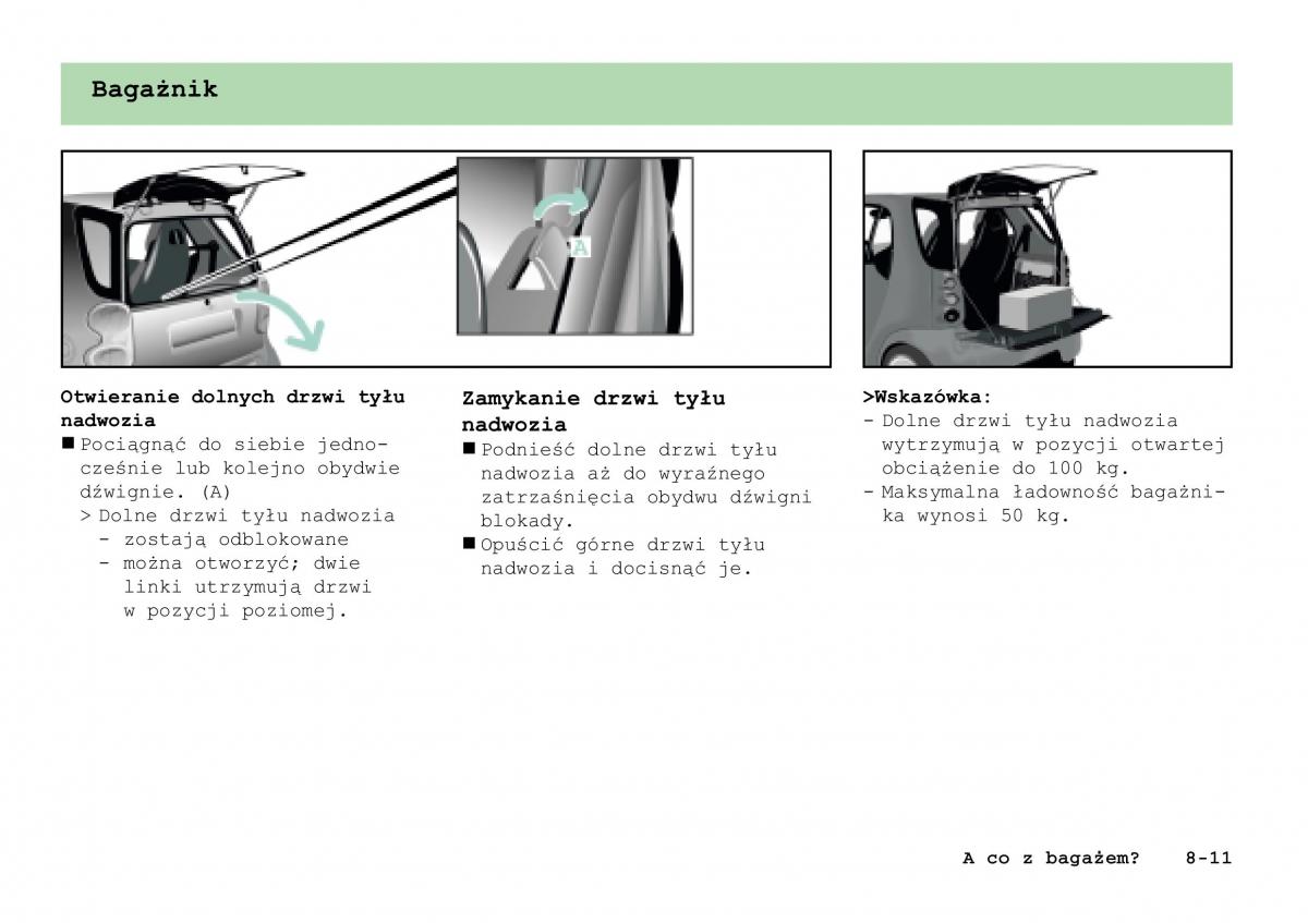 manual Smart Fortwo Smart Fortwo I 1 City instrukcja / page 182