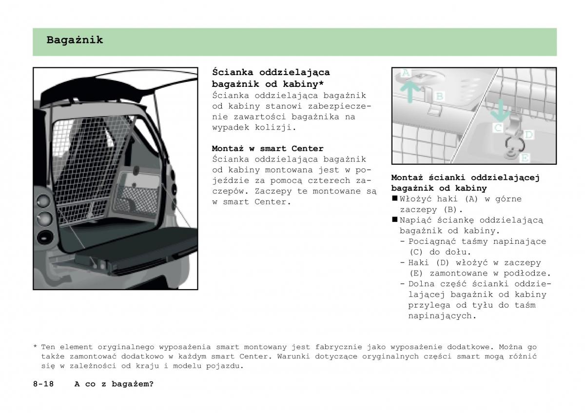 manual Smart Fortwo Smart Fortwo I 1 City instrukcja / page 189