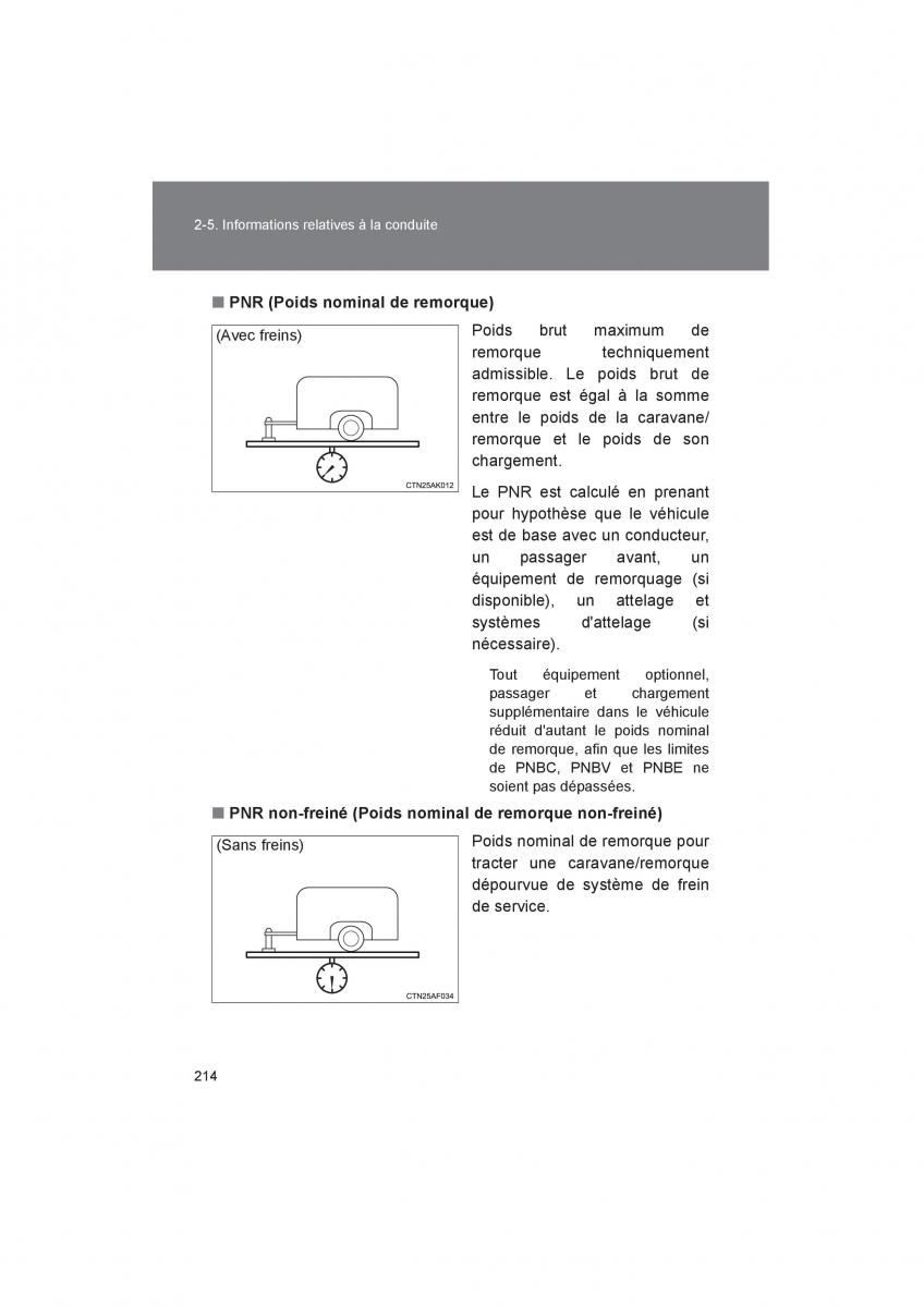 Toyota Corolla XI 11 E160 manuel du proprietaire / page 216