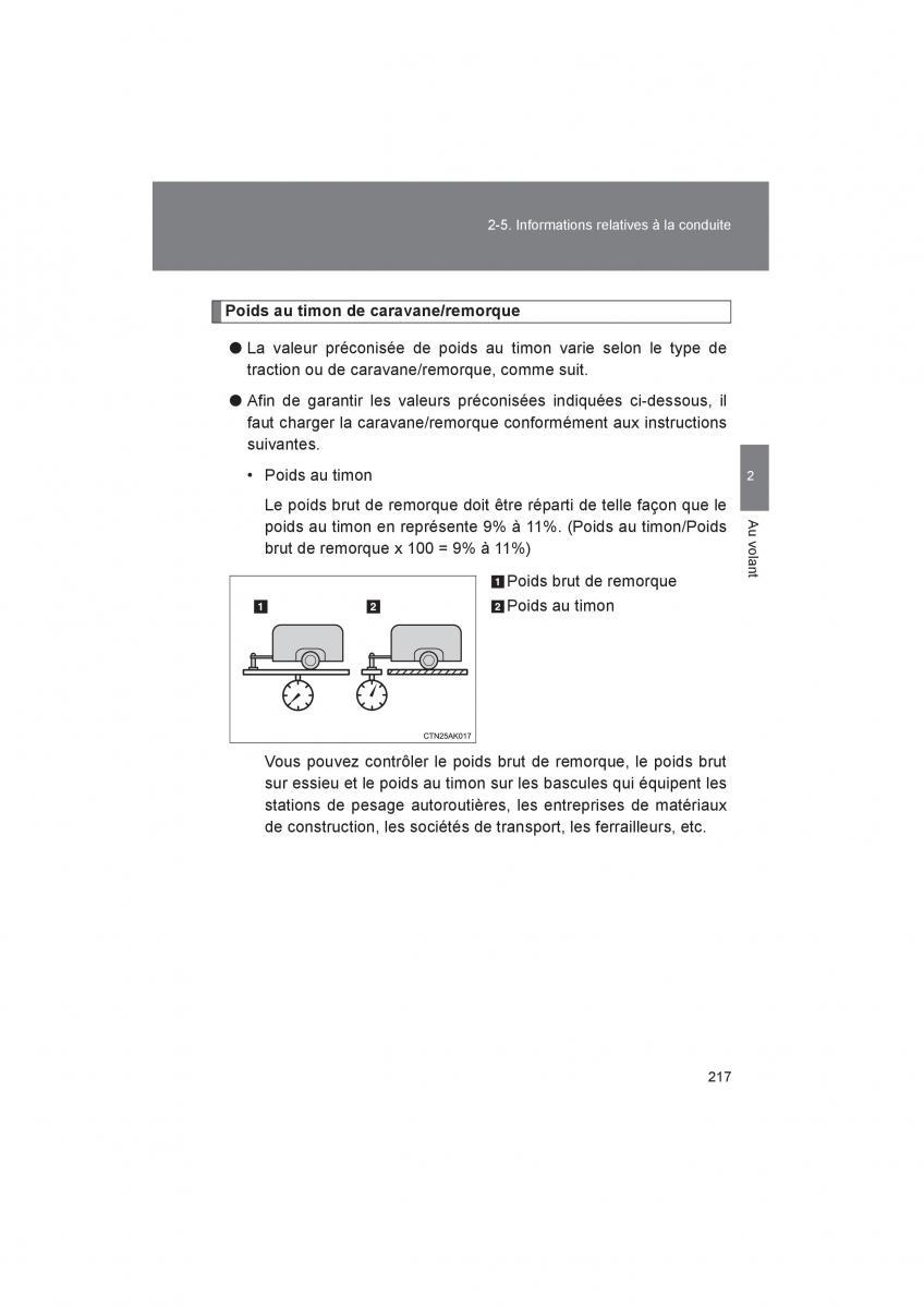 Toyota Corolla XI 11 E160 manuel du proprietaire / page 219