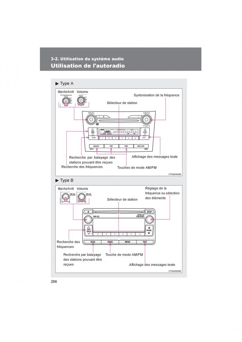 Toyota Corolla XI 11 E160 manuel du proprietaire / page 268