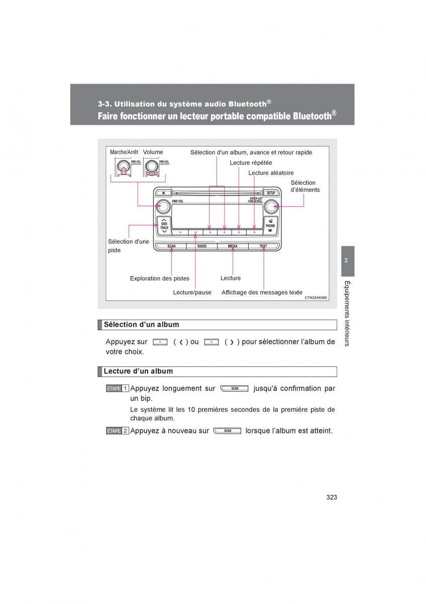 Toyota Corolla XI 11 E160 manuel du proprietaire / page 325