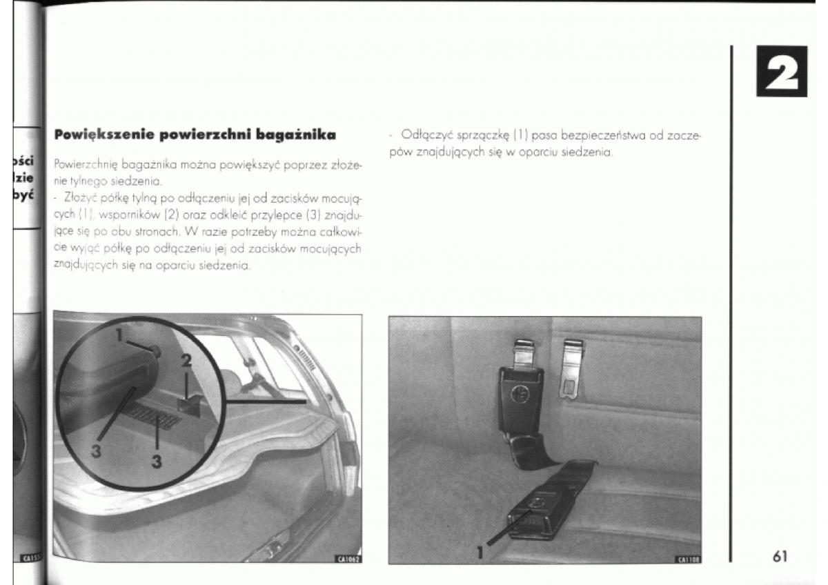 Alfa Romeo 145 146 instrukcja obslugi / page 61