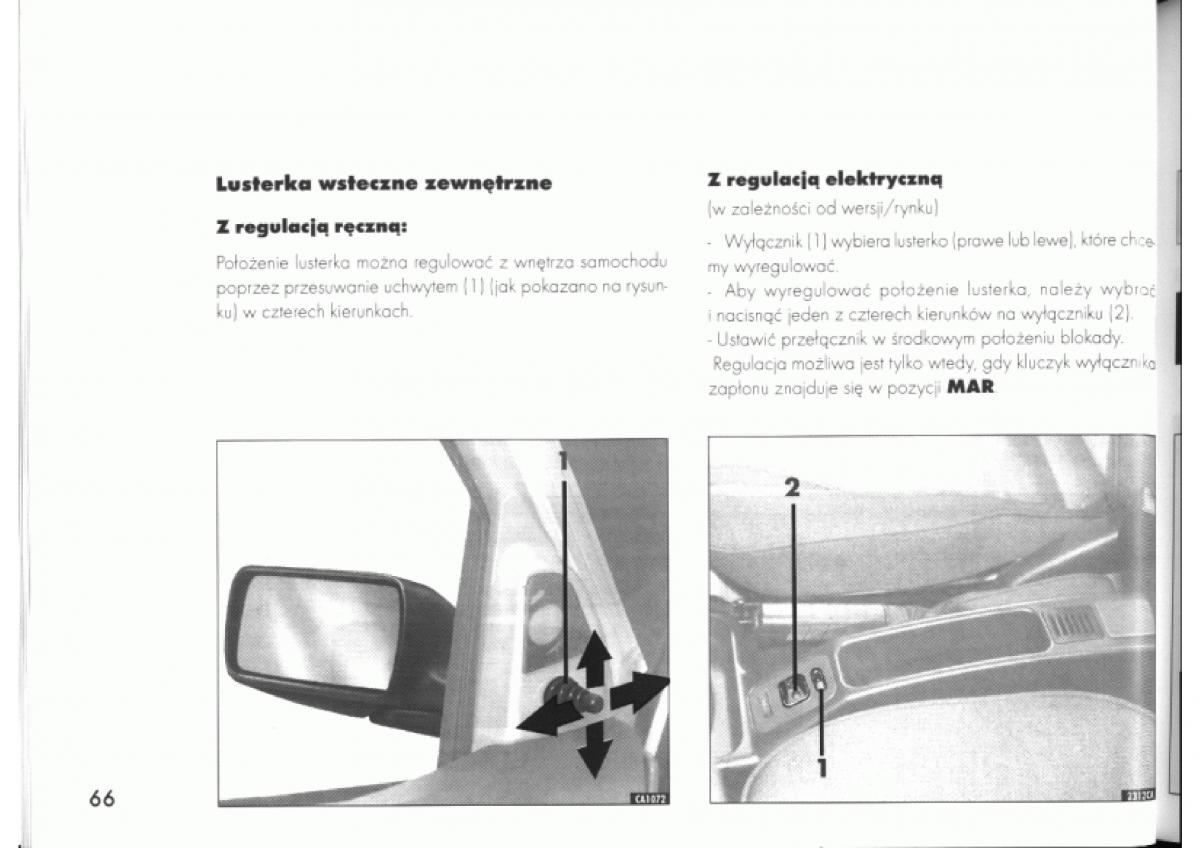 Alfa Romeo 145 146 instrukcja obslugi / page 66