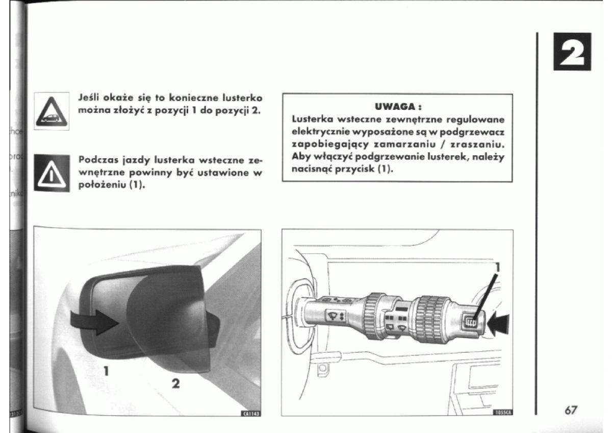 Alfa Romeo 145 146 instrukcja obslugi / page 67