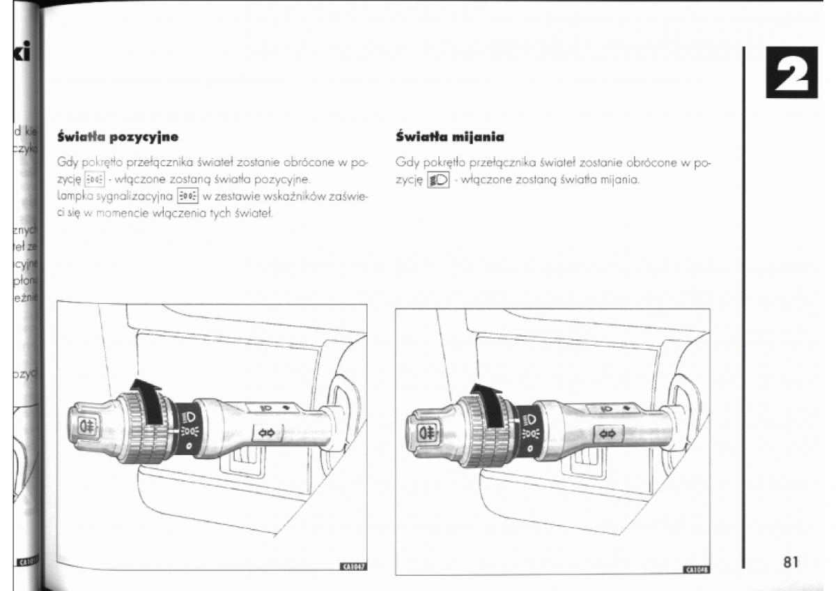 Alfa Romeo 145 146 instrukcja obslugi / page 81