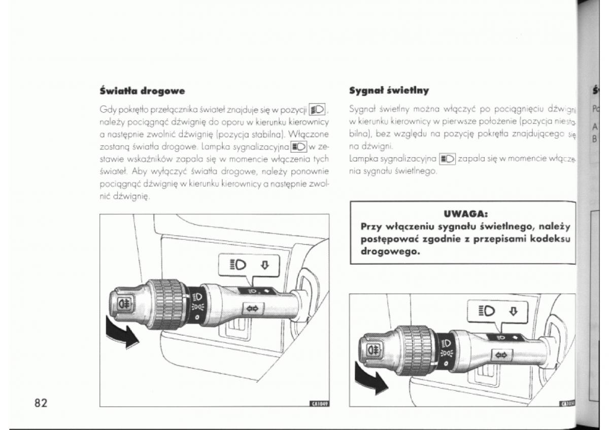 Alfa Romeo 145 146 instrukcja obslugi / page 82