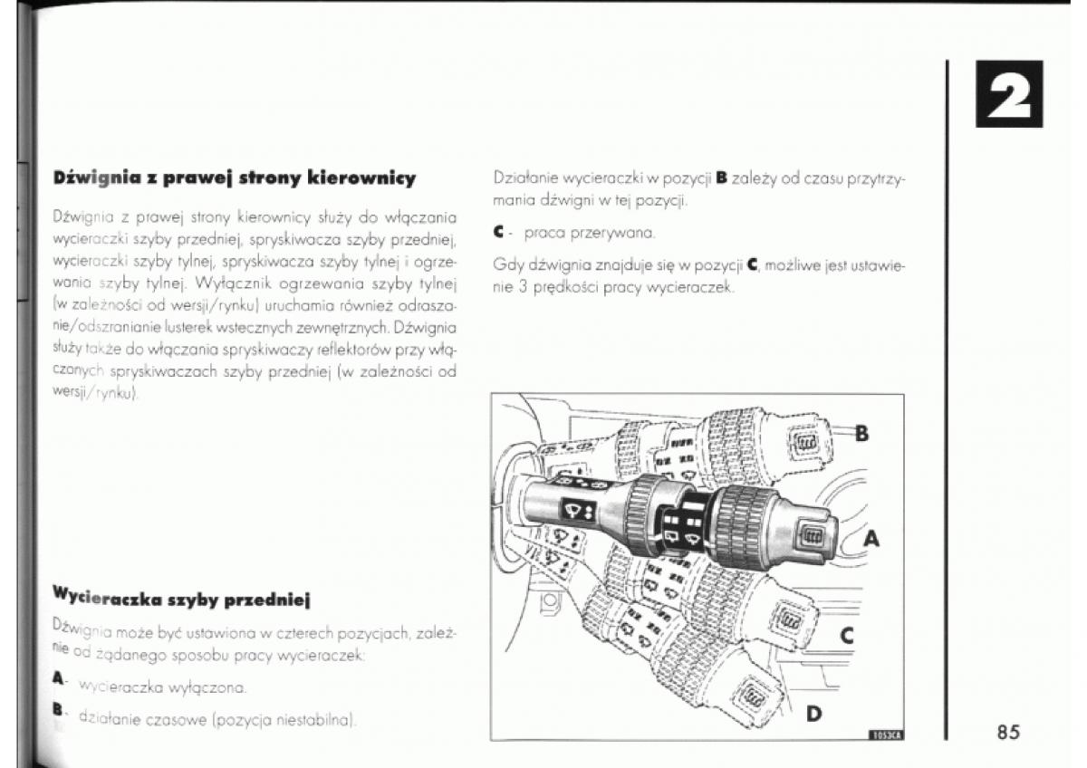 Alfa Romeo 145 146 instrukcja obslugi / page 85