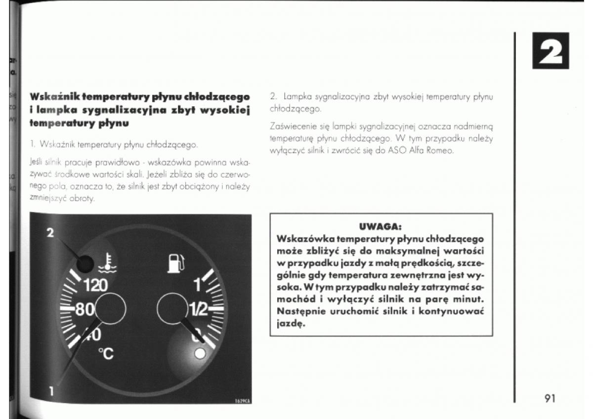 Alfa Romeo 145 146 instrukcja obslugi / page 91