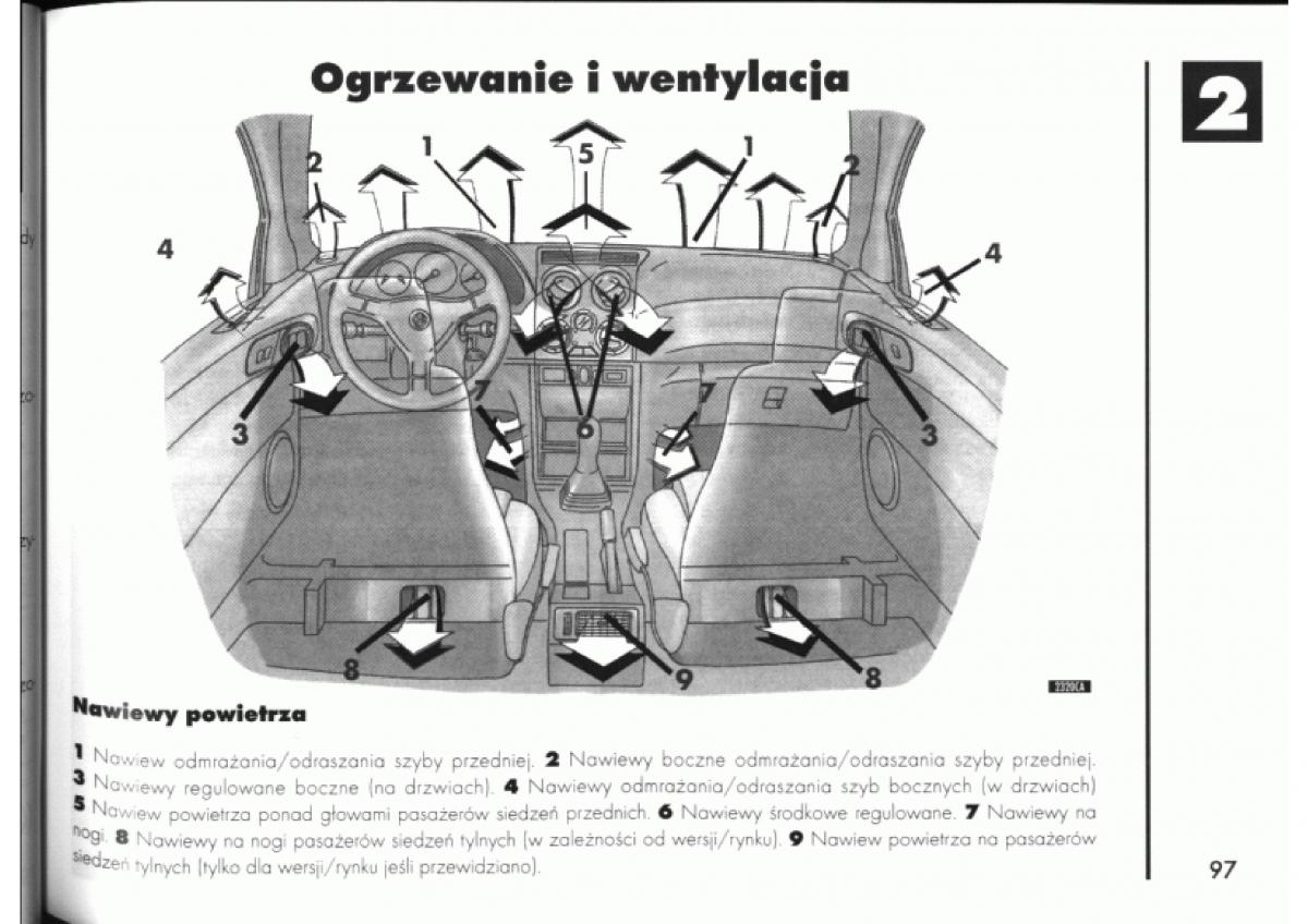 manual  Alfa Romeo 145 146 instrukcja / page 97