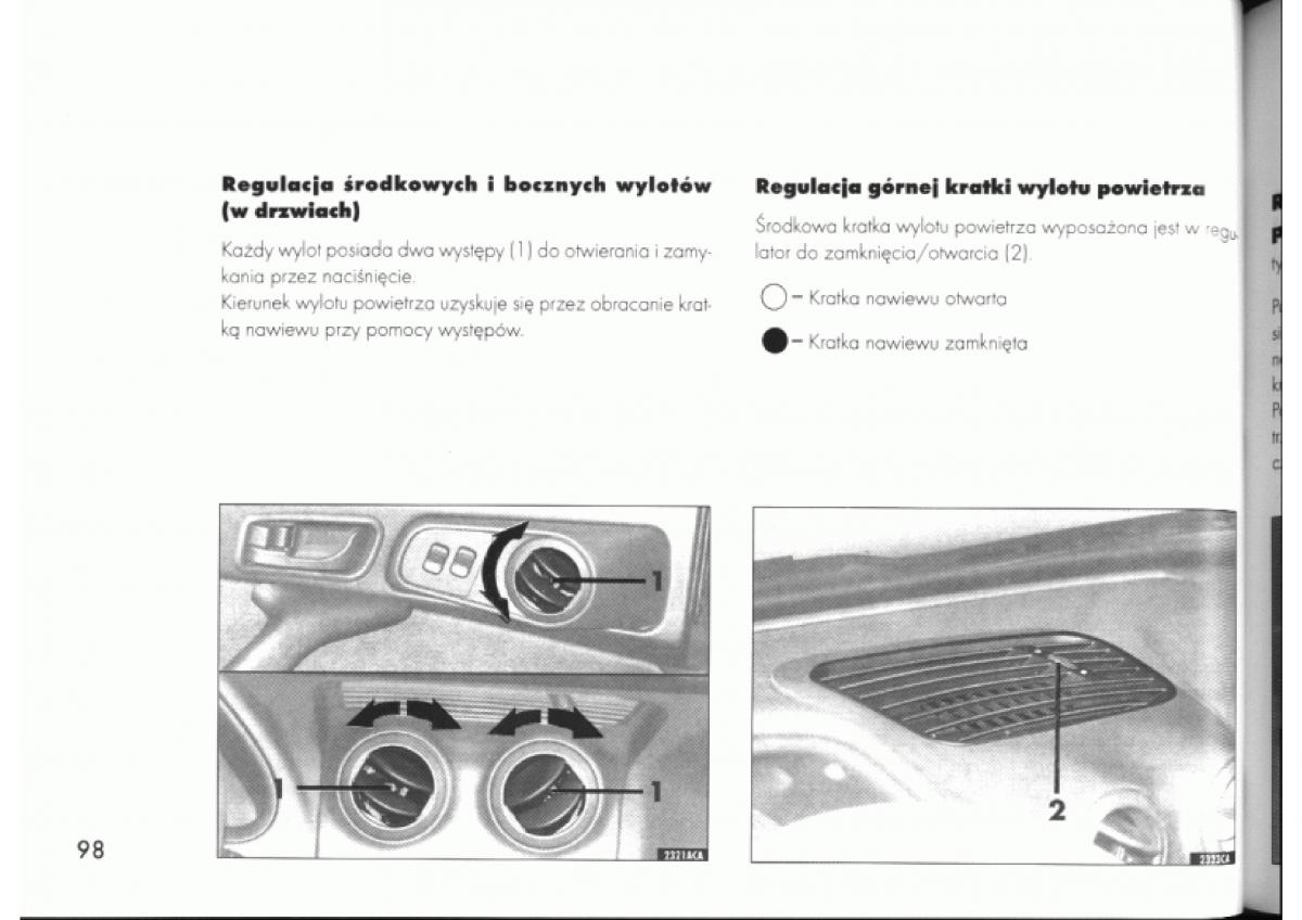 Alfa Romeo 145 146 instrukcja obslugi / page 98