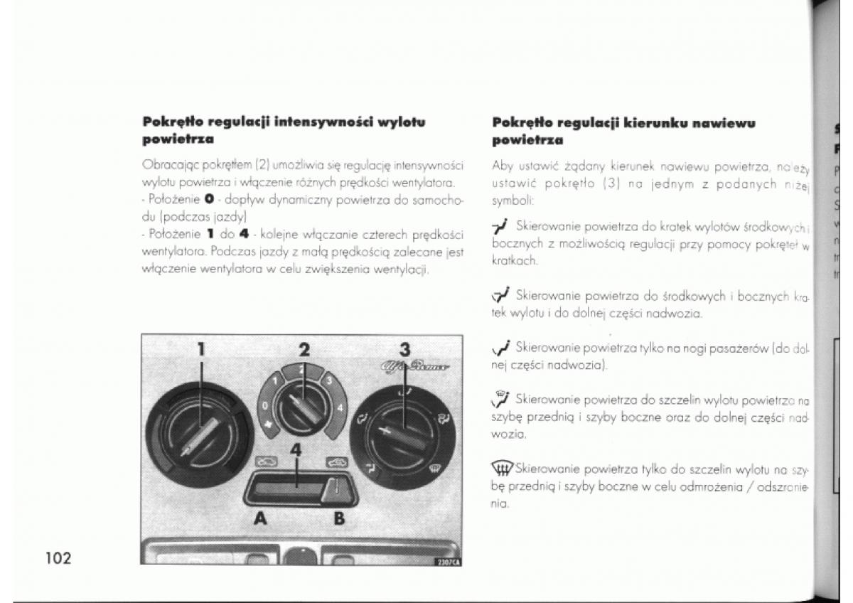 manual  Alfa Romeo 145 146 instrukcja / page 102