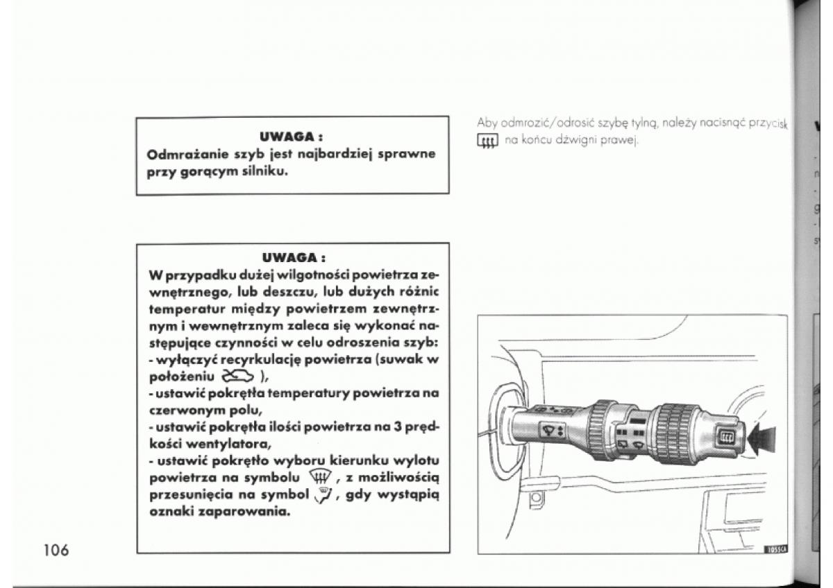 Alfa Romeo 145 146 instrukcja obslugi / page 106