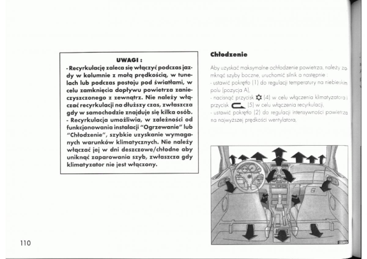 Alfa Romeo 145 146 instrukcja obslugi / page 110