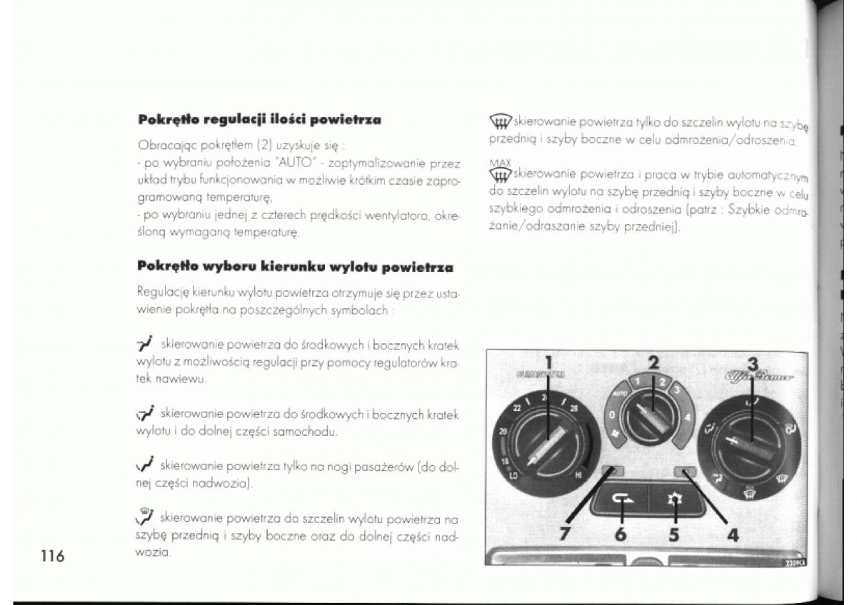 Alfa Romeo 145 146 instrukcja obslugi / page 116