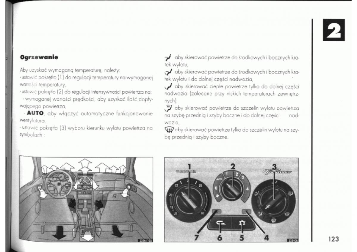 Alfa Romeo 145 146 instrukcja obslugi / page 123