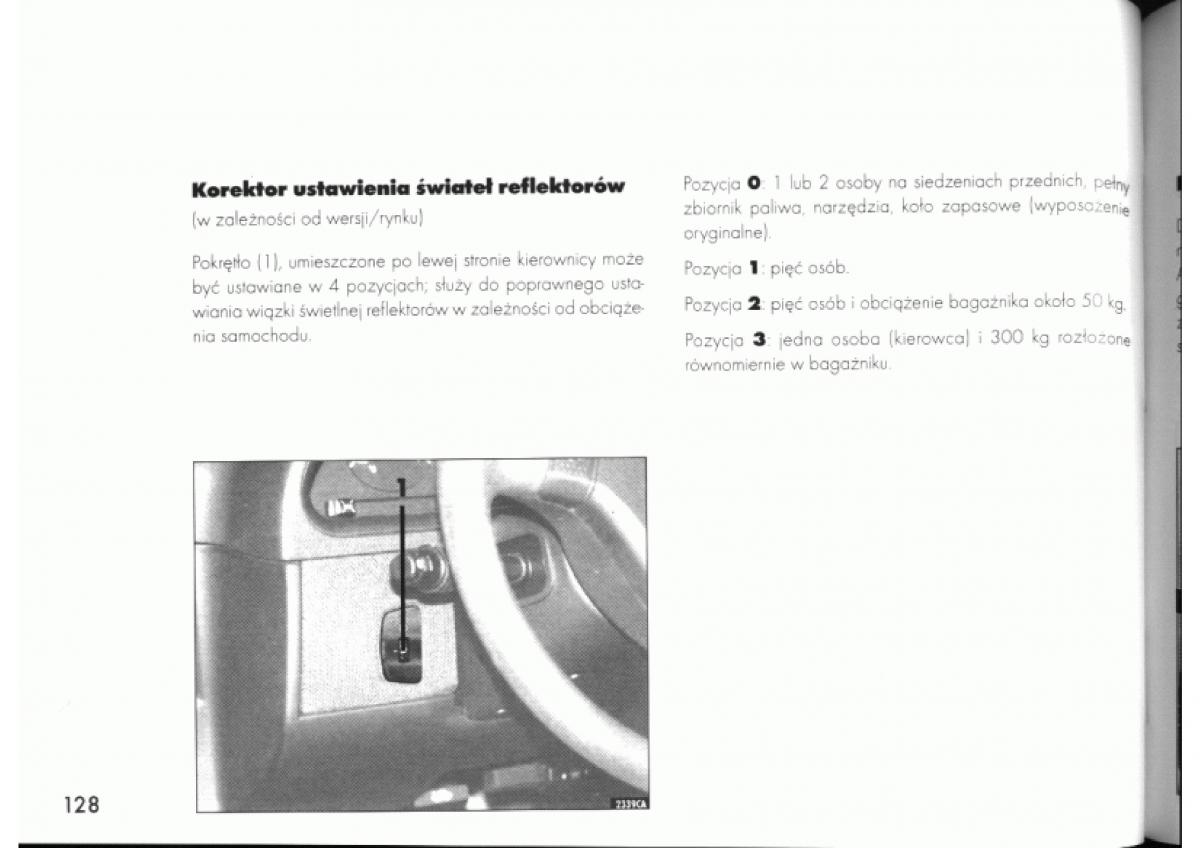 Alfa Romeo 145 146 instrukcja obslugi / page 128