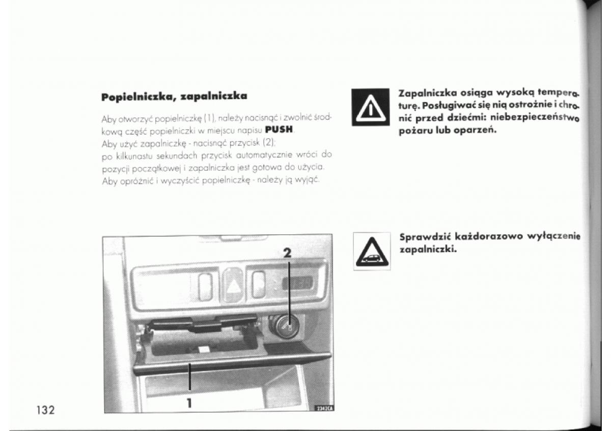 manual  Alfa Romeo 145 146 instrukcja / page 132