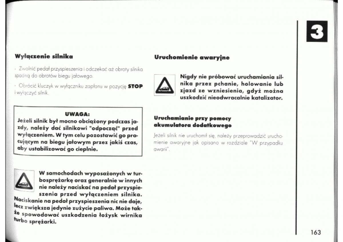 Alfa Romeo 145 146 instrukcja obslugi / page 162