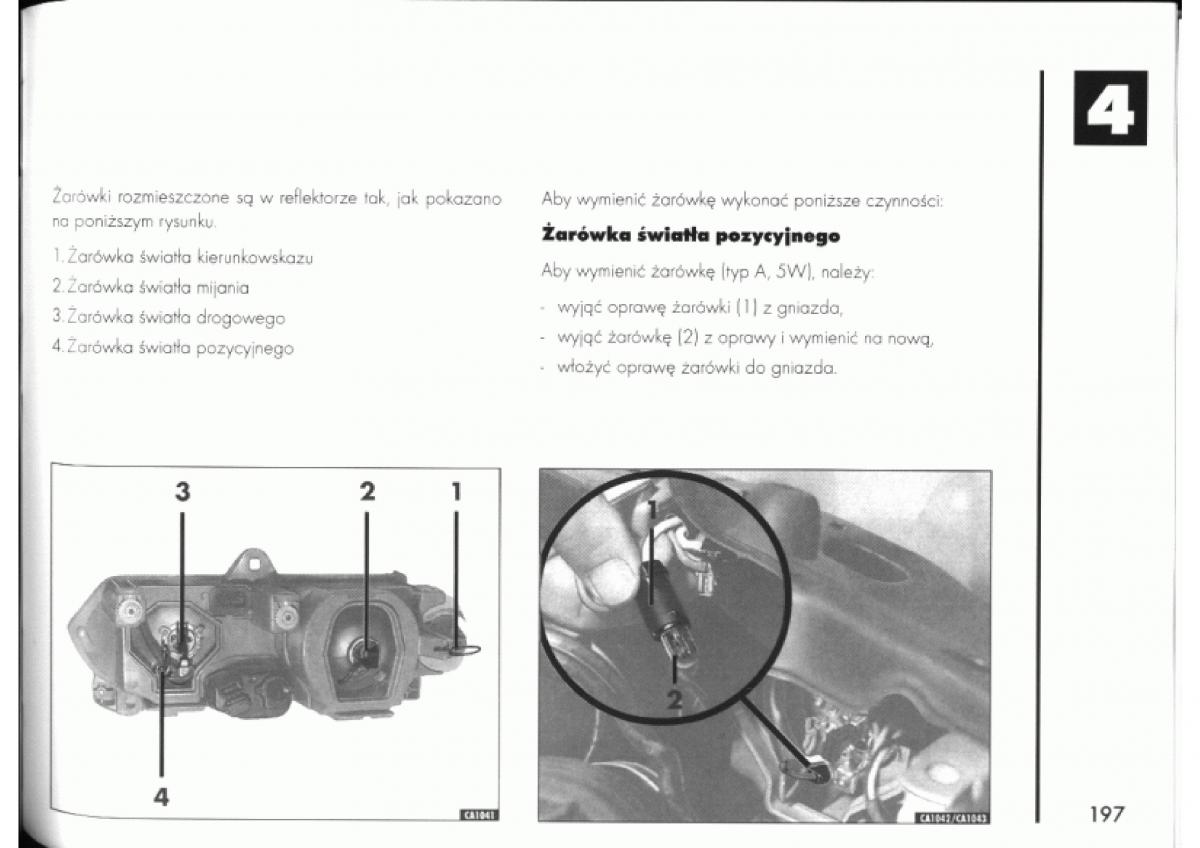 Alfa Romeo 145 146 instrukcja obslugi / page 195