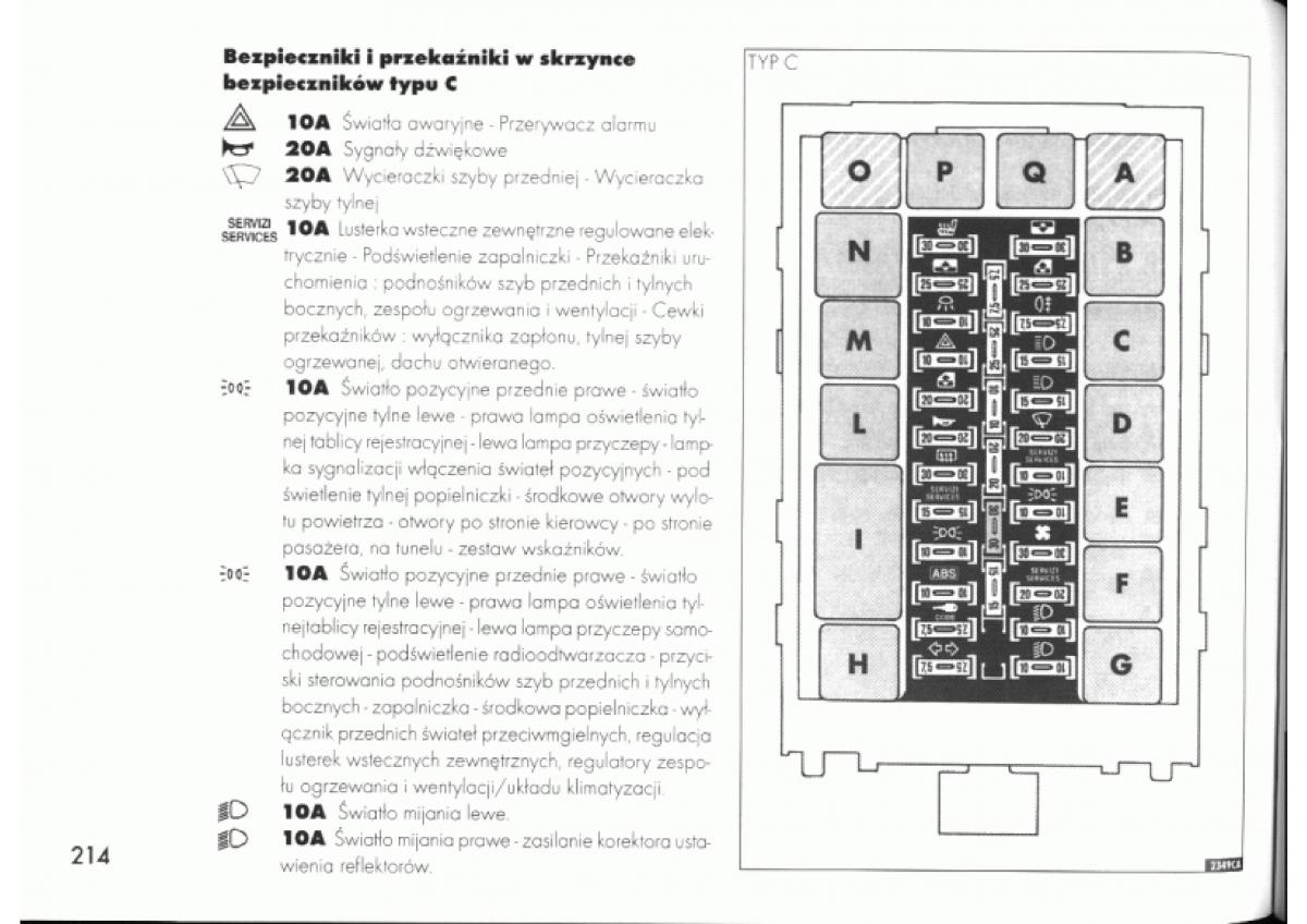 manual  Alfa Romeo 145 146 instrukcja / page 212