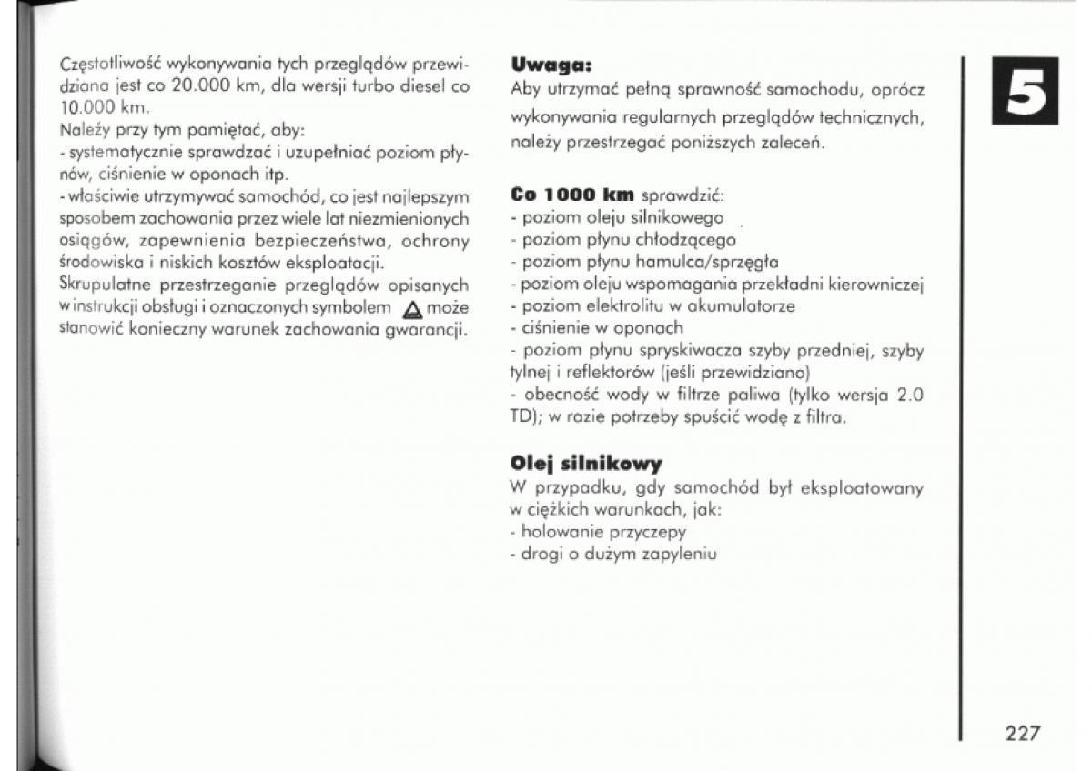 manual  Alfa Romeo 145 146 instrukcja / page 224