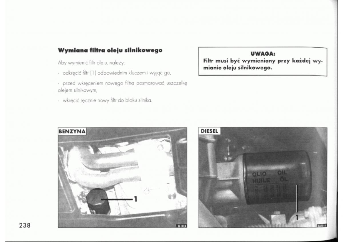 manual  Alfa Romeo 145 146 instrukcja / page 235