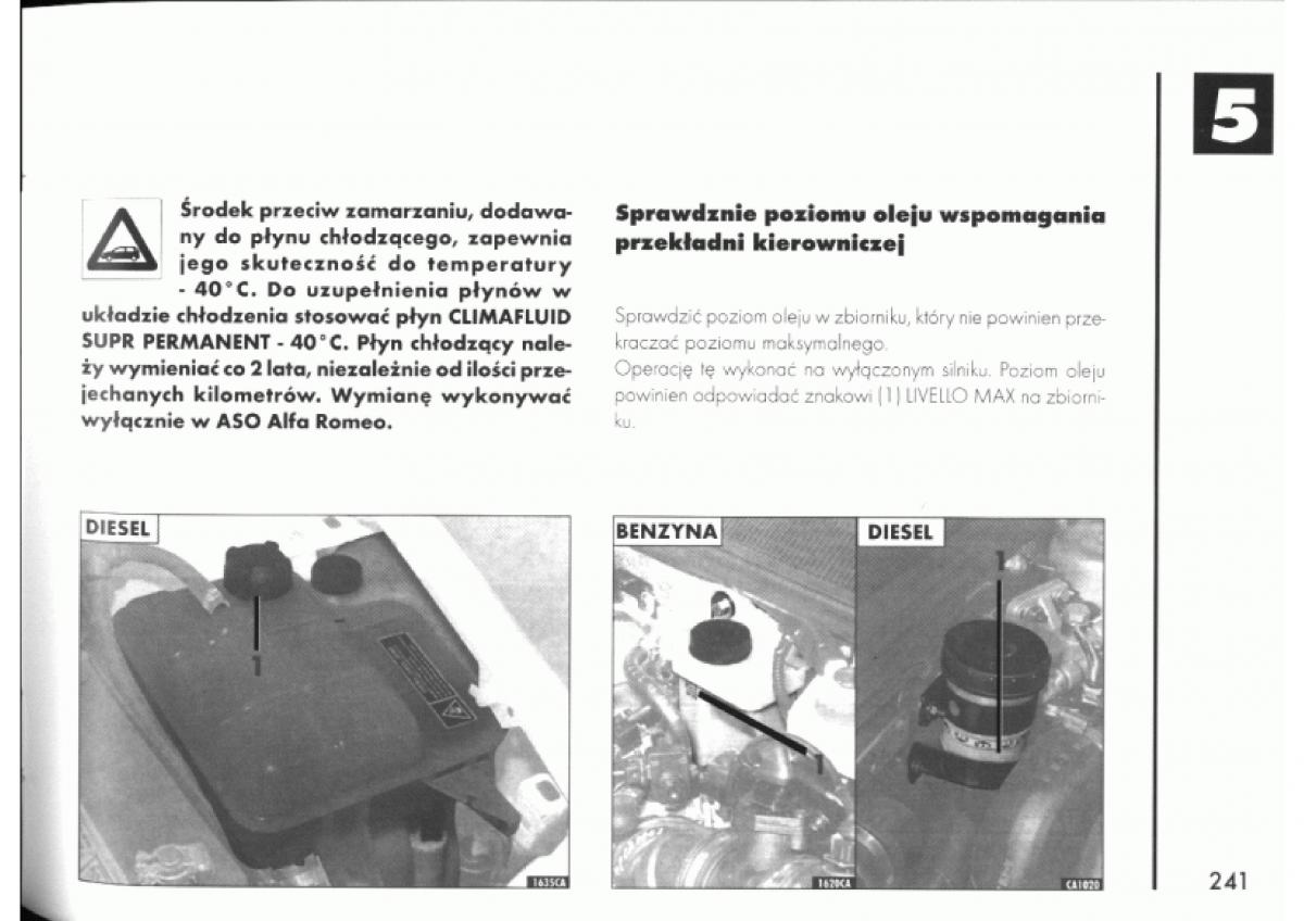 Alfa Romeo 145 146 instrukcja obslugi / page 238