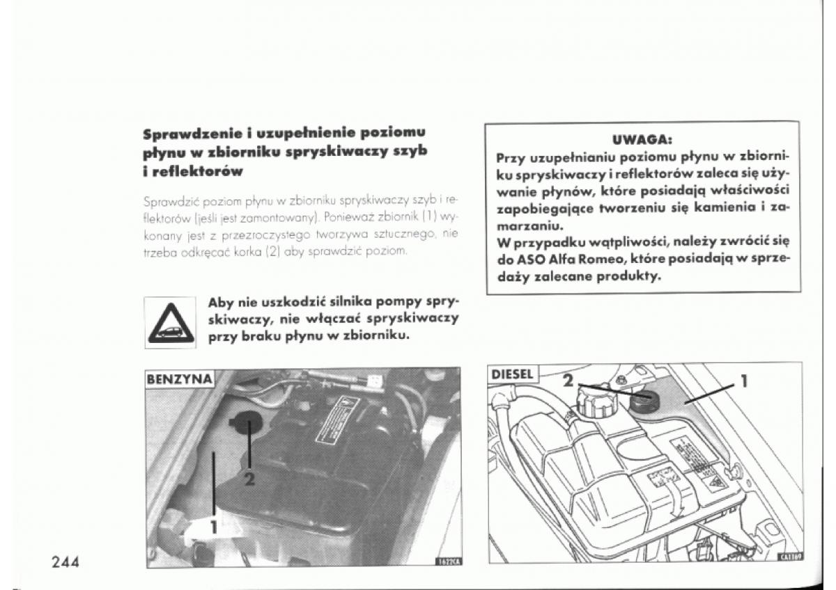 manual  Alfa Romeo 145 146 instrukcja / page 241