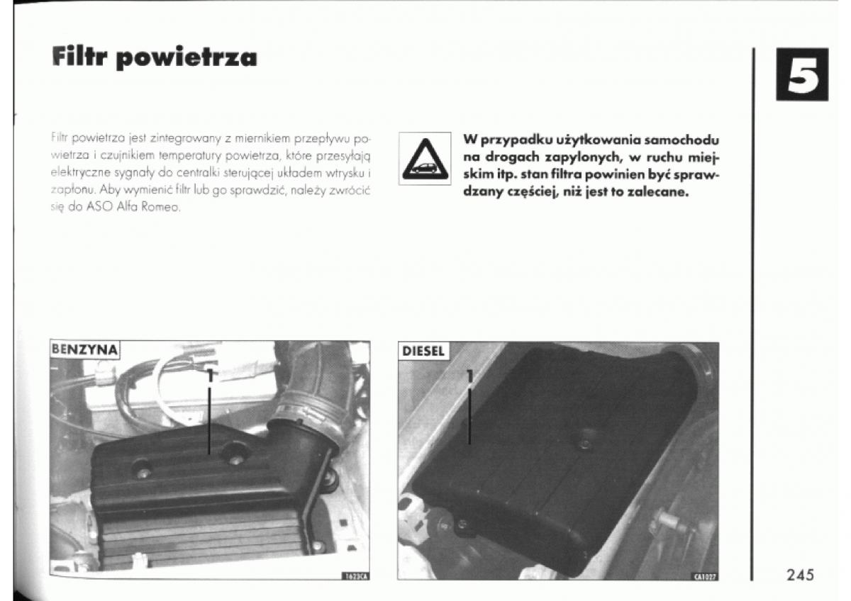 manual  Alfa Romeo 145 146 instrukcja / page 242