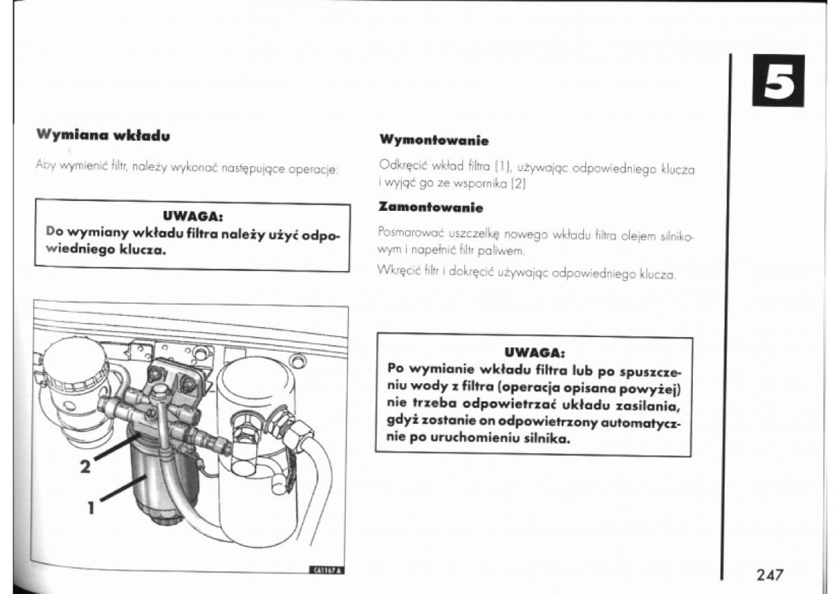 manual  Alfa Romeo 145 146 instrukcja / page 244