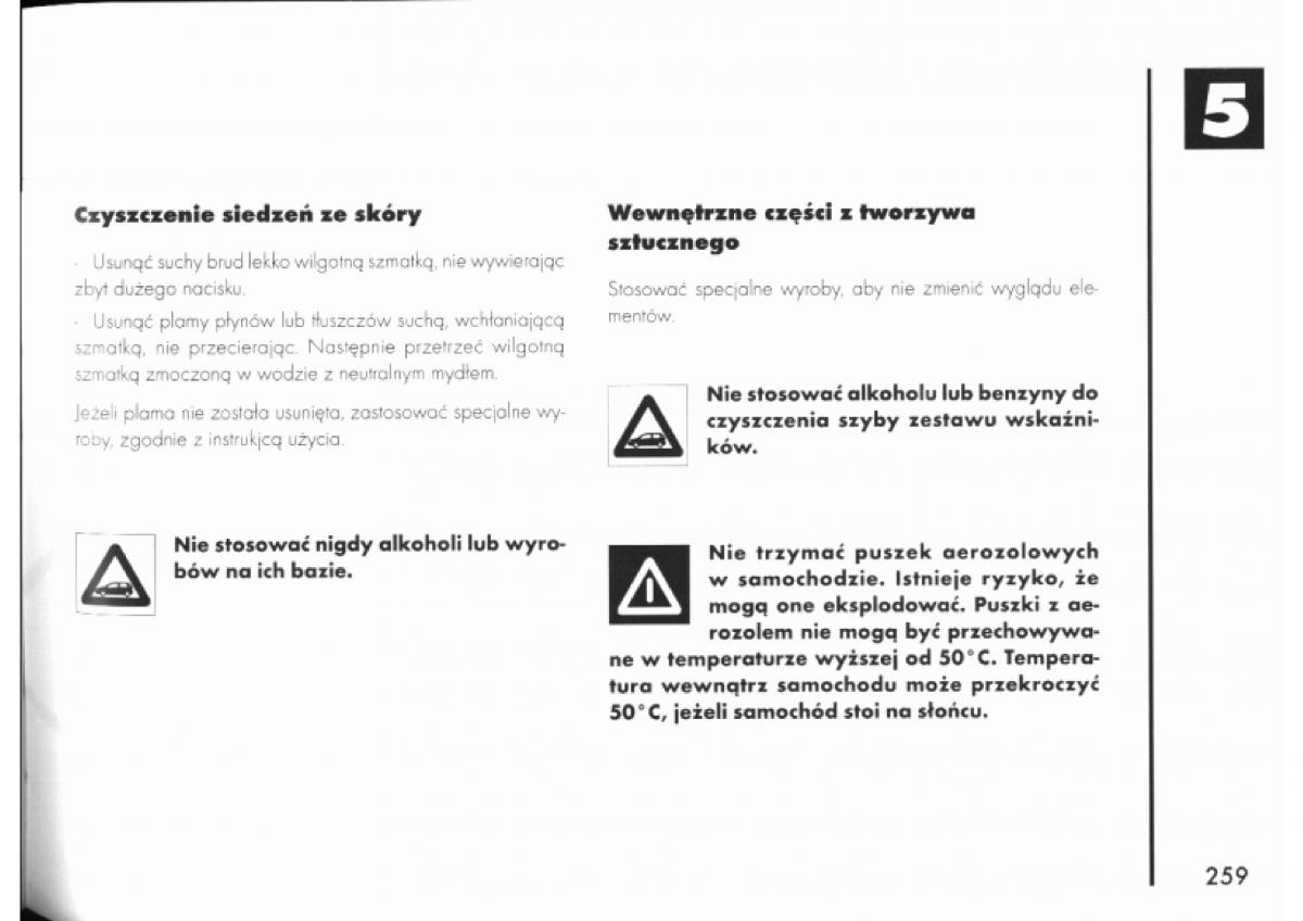 Alfa Romeo 145 146 instrukcja obslugi / page 256