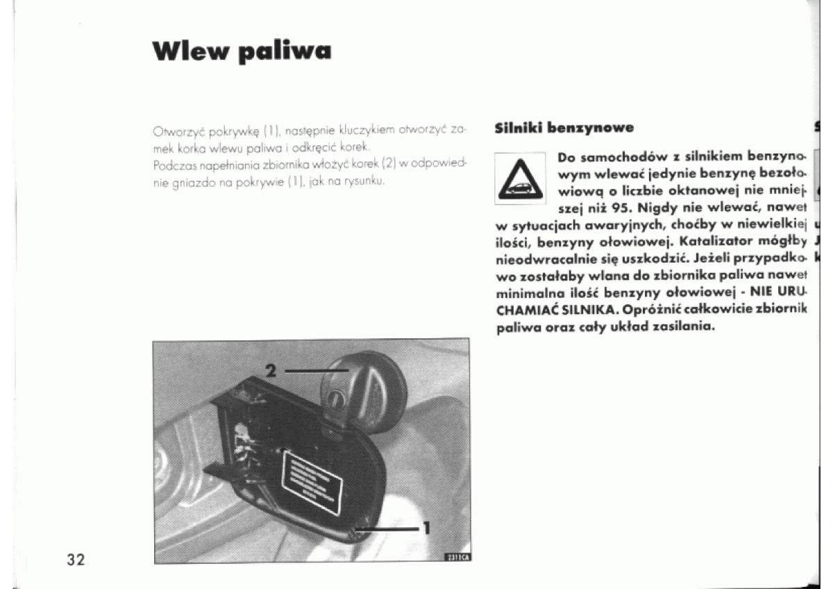 Alfa Romeo 145 146 instrukcja obslugi / page 32