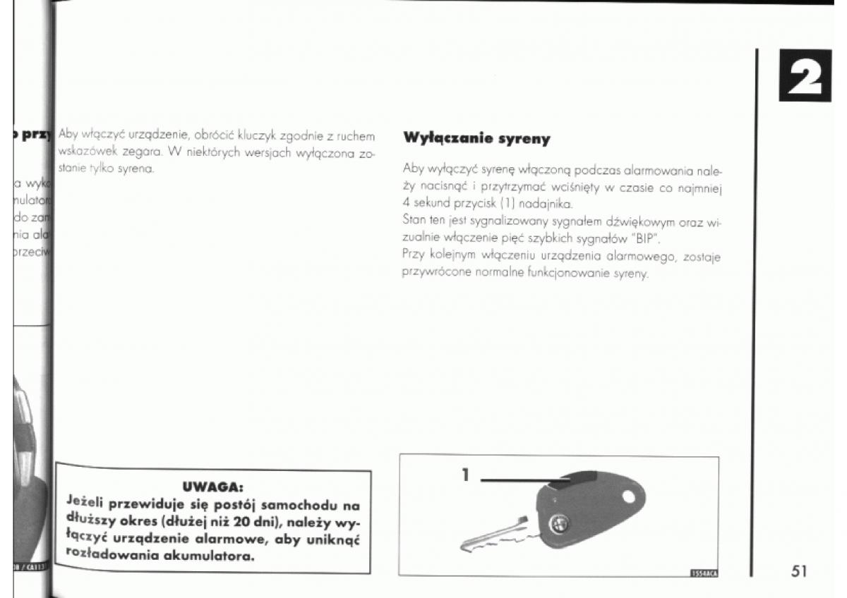 Alfa Romeo 145 146 instrukcja obslugi / page 51