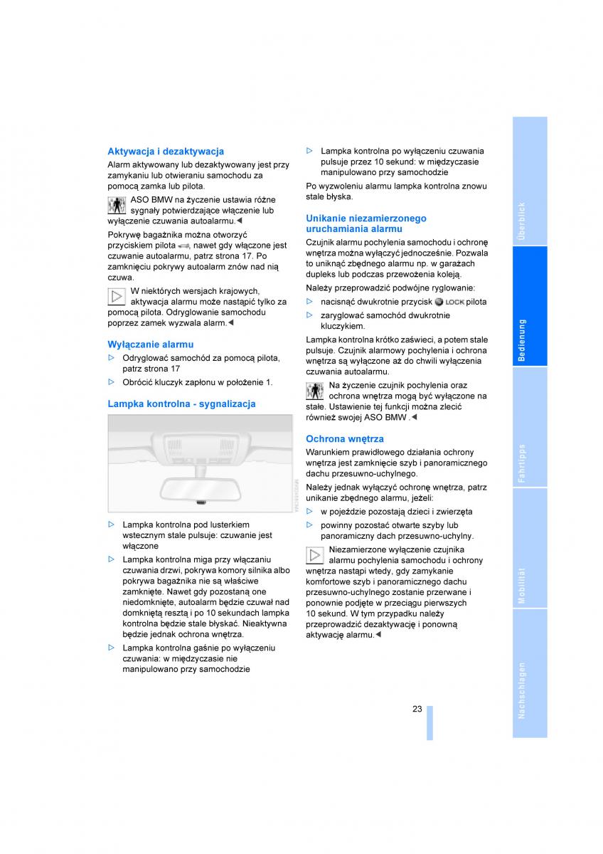 BMW X3 E83 instrukcja obslugi / page 25