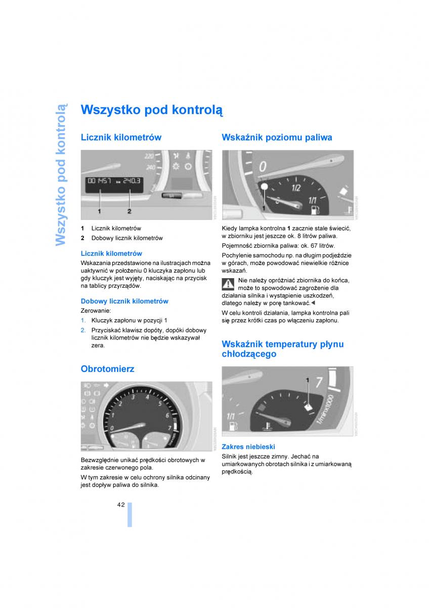 BMW X3 E83 instrukcja obslugi / page 44