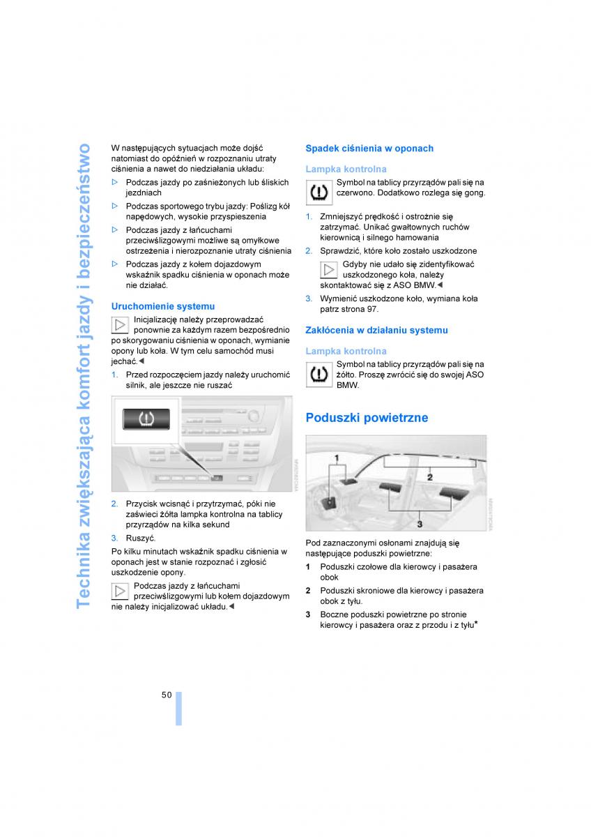 BMW X3 E83 instrukcja obslugi / page 52