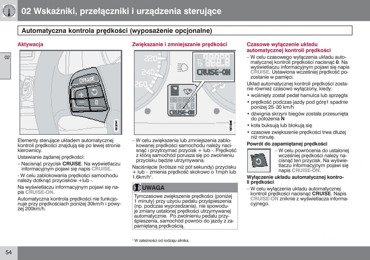 Volvo V50 instrukcja obslugi / page 55