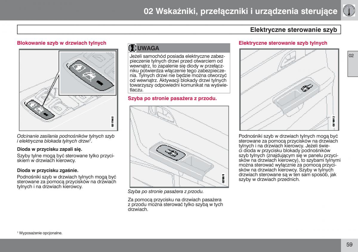 Volvo V50 instrukcja obslugi / page 60