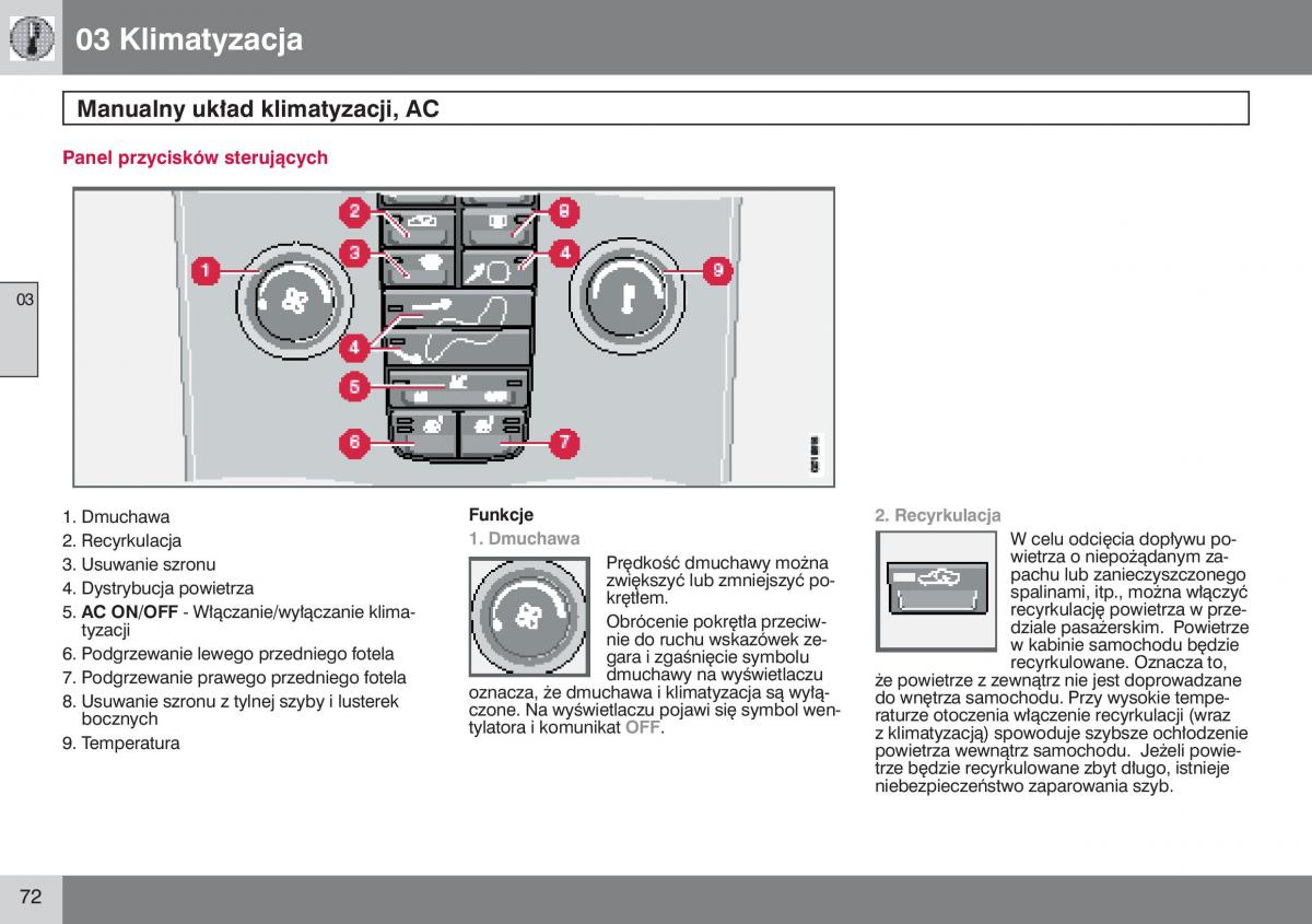 Volvo V50 instrukcja obslugi / page 73